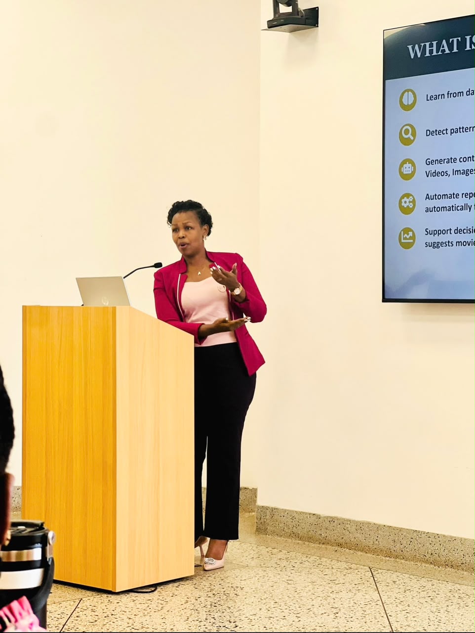 International Women's Day training at Aga Khan University