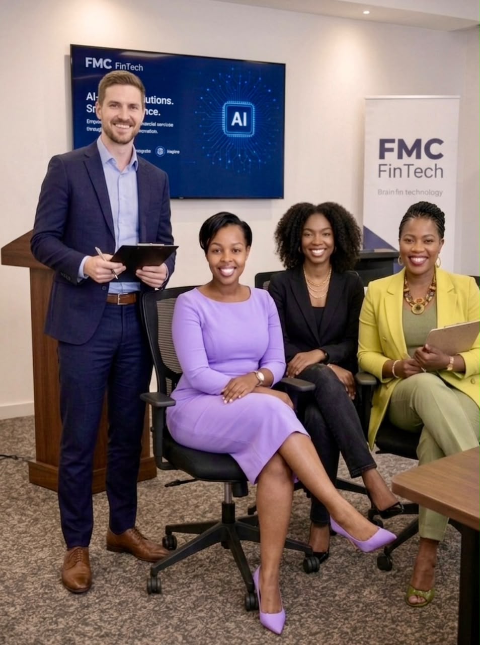 Facilitator team at FMC FinTech